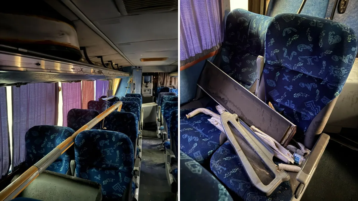 Ônibus de cantor é invadido e tem fios de cobre furtados em Nova Venécia
