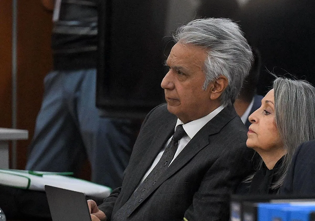 El expresidente ecuatoriano Lenín Moreno y su esposa, declarados culpables de cohecho