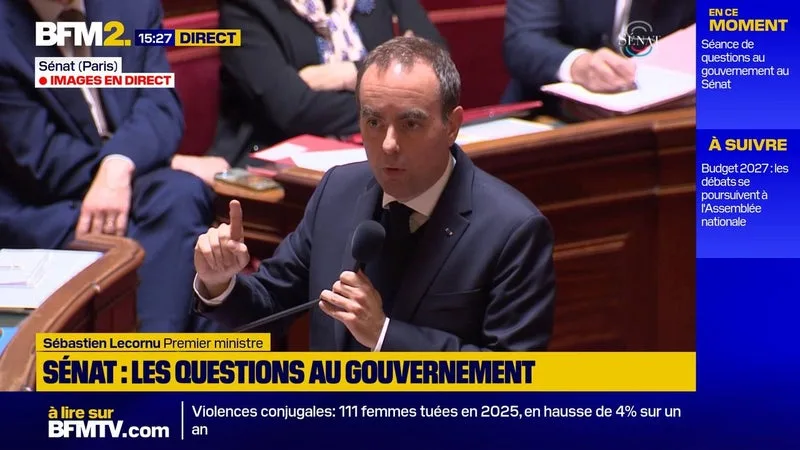 Budget 2027: "C'est le moment de la clarification", affirme Sébastien Lecornu