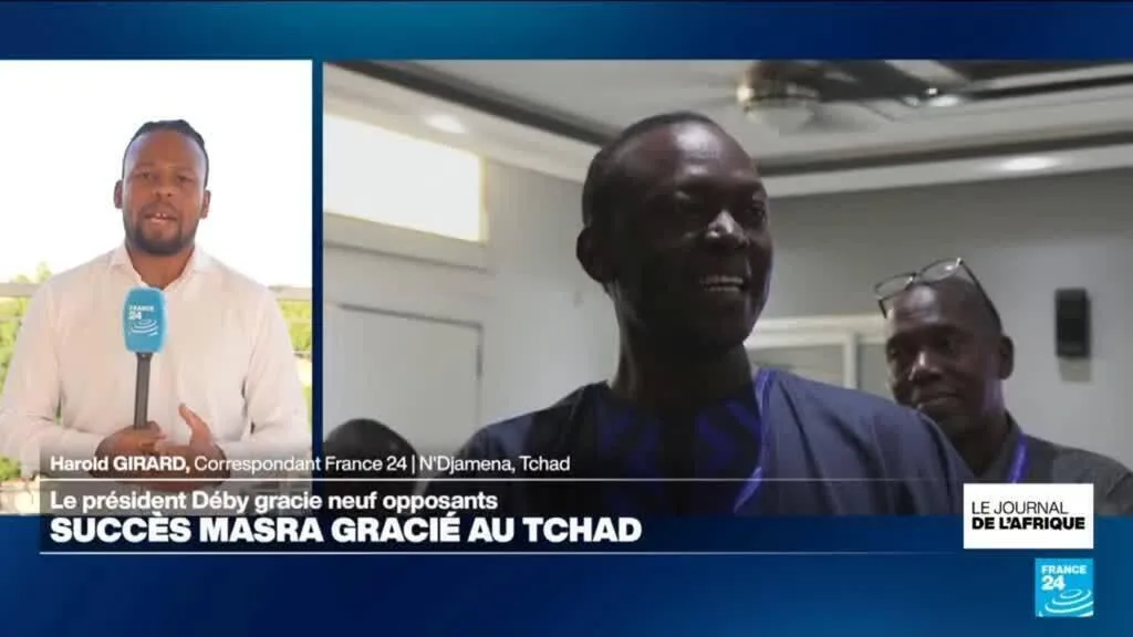 Au Tchad, le président gracie neuf figures de l'opposition dont Succès Masra