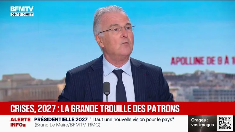 Michel Picon, président de l'Union des entreprises de proximité: "Il faut un gros débat sur notre modèle économique"