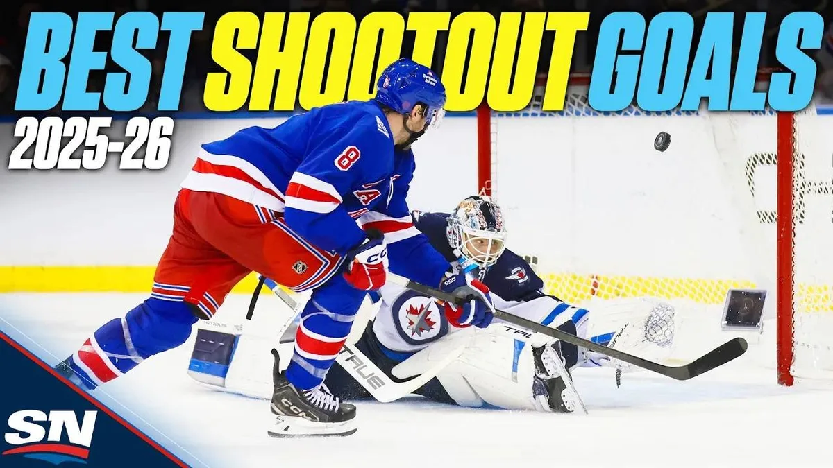 Best shootout goals from the 2025-26 NHL season