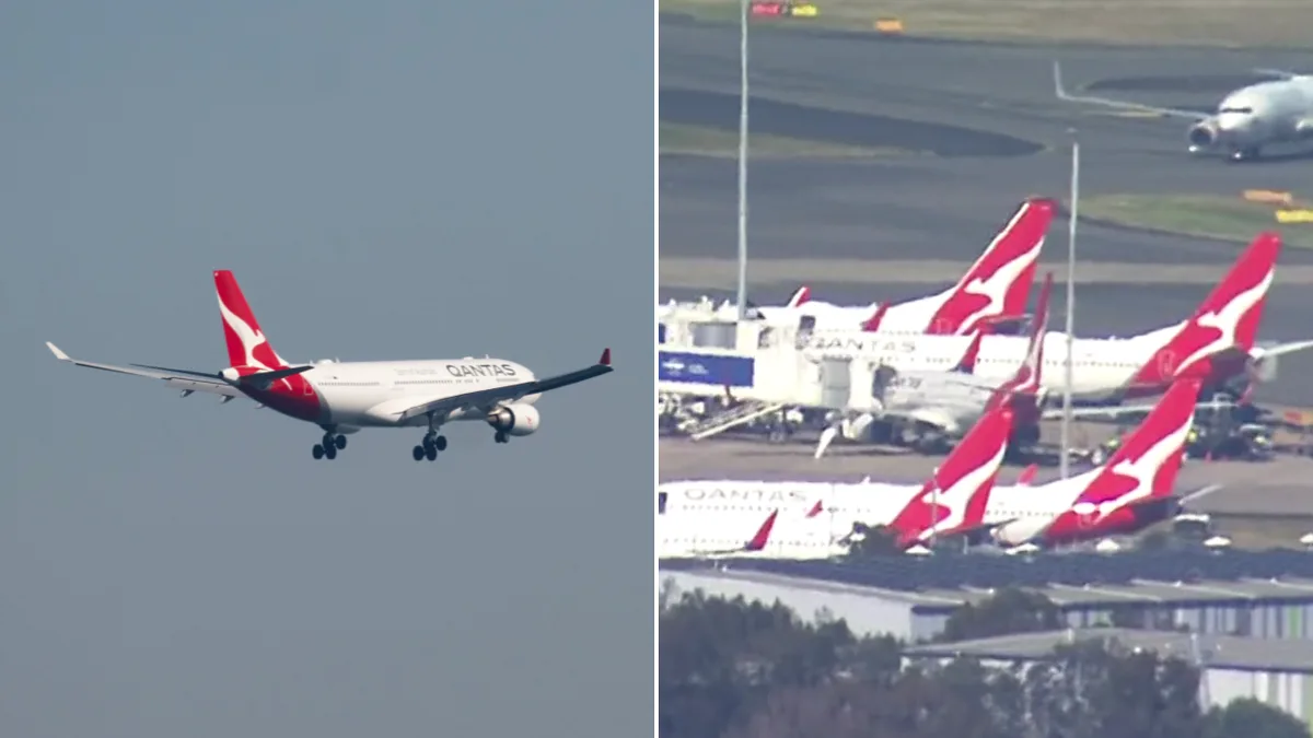 Another probe launched after two Qantas planes nearly collide at Sydney Airport