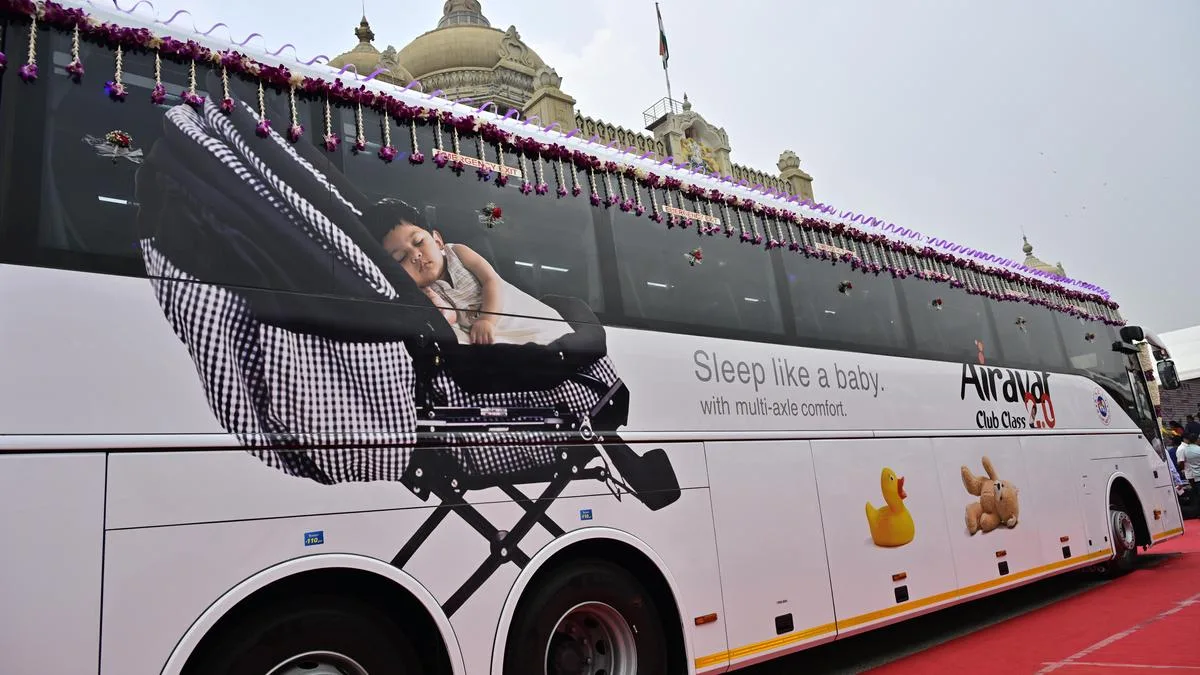 The baby who became the face of KSRTC’s Airavat Club Class buses