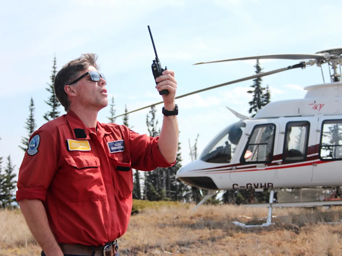 In the Sky with the Pilots Fighting a BC Megafire