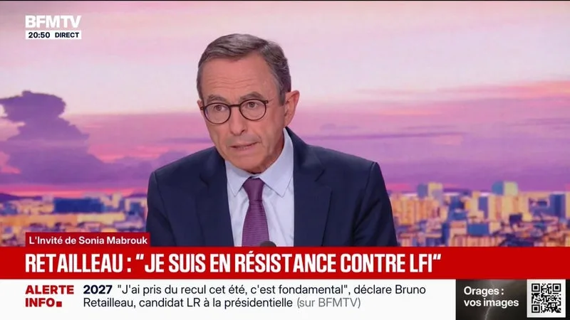 Bruno Retailleau estime qu'il y aura "une dimension culturelle", dans l'élection présidentielle