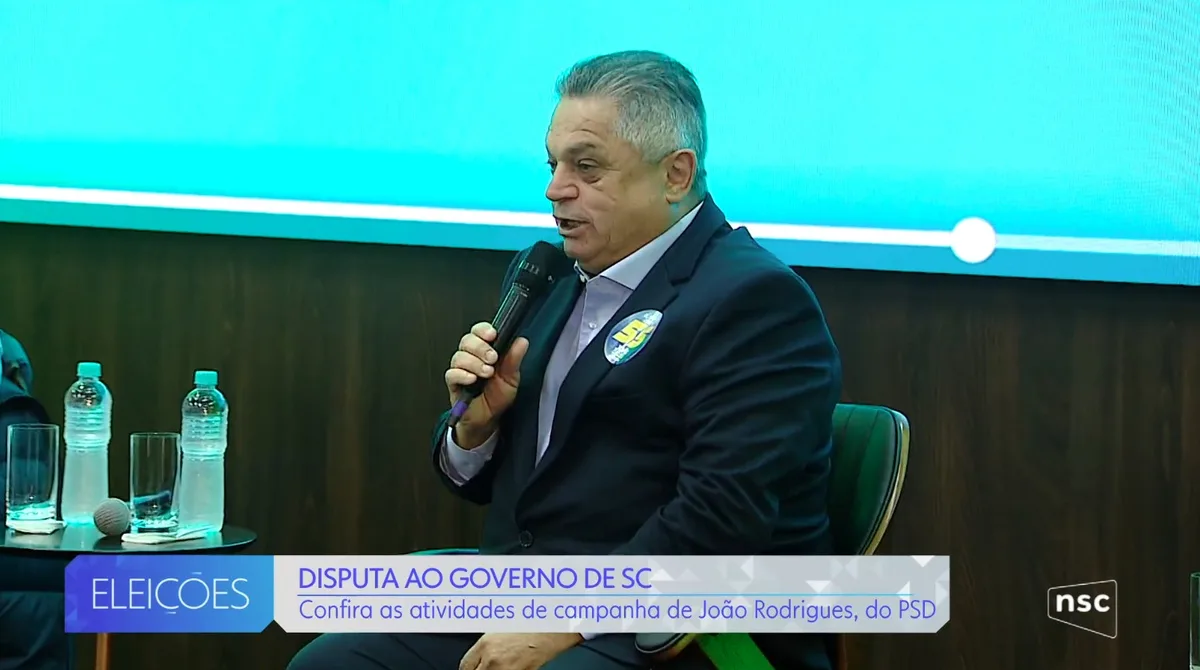 Eleições 2026 em SC: João Rodrigues participa de evento com empresários