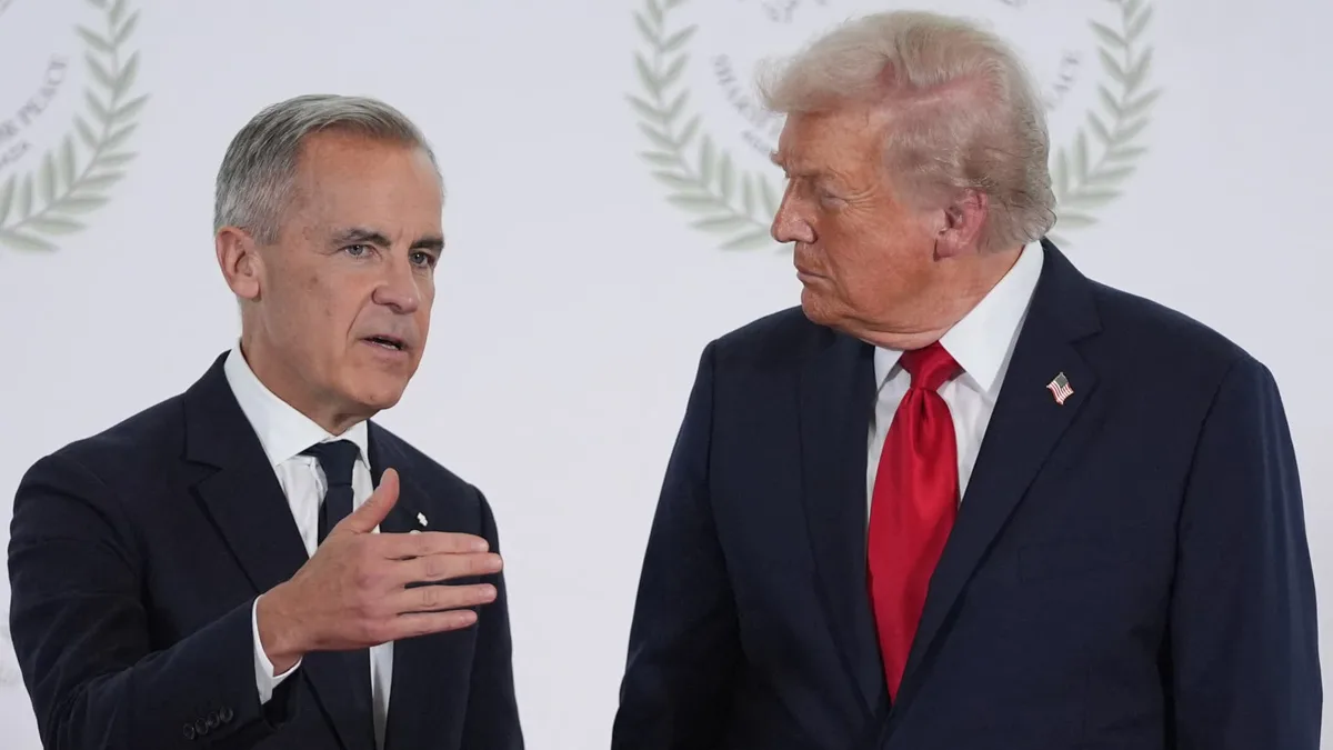 Trump, Carney reportedly in talks ahead of new 50% tariffs on Canadian goods