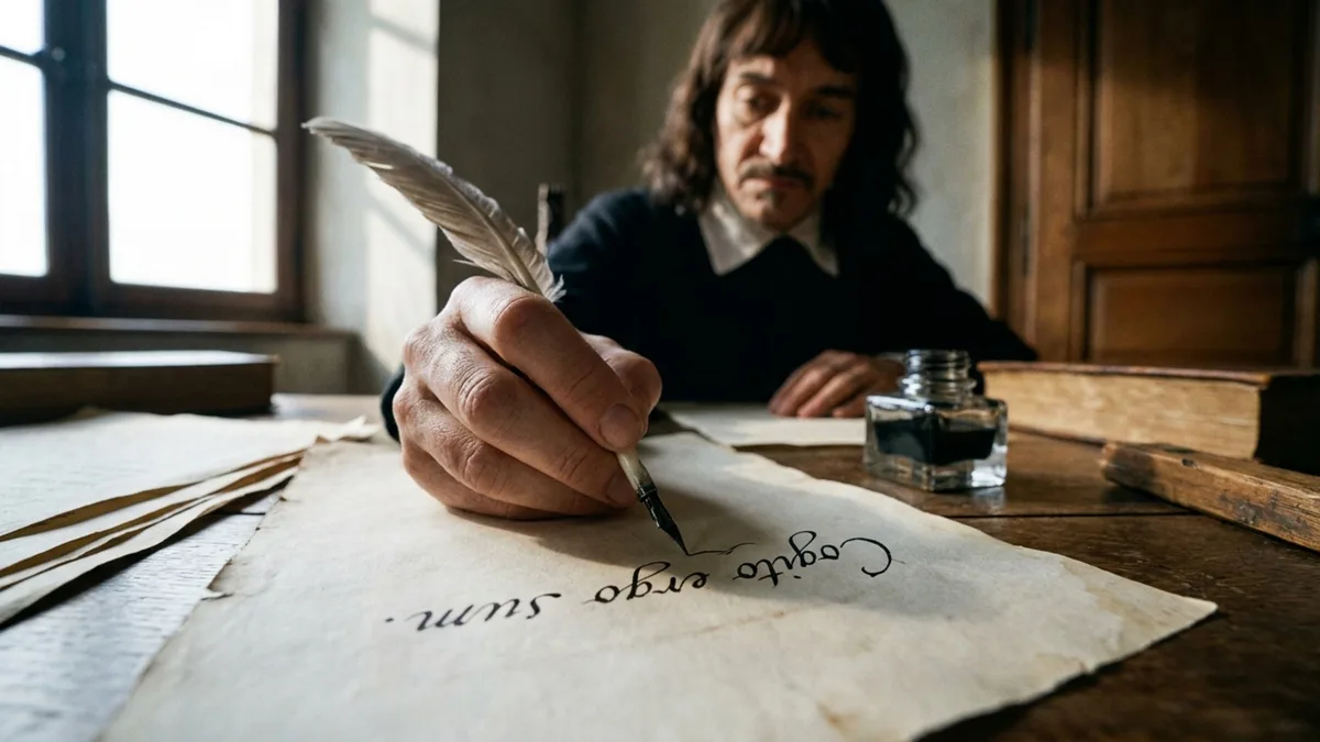 O que significa “Cogito Ergo Sum”, a frase latina mais famosa da filosofia?