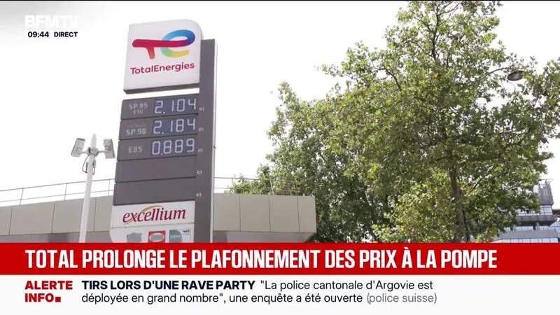 Francis Pousse, président de la branche stations services Mobilans, réagit au plafonnement des prix des carburants jusqu'à la fin du conflit au Moyen-Orient par TotalEnergies
