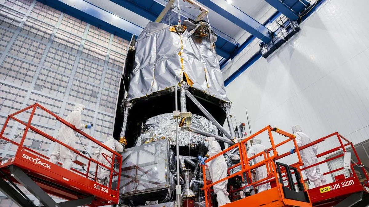 Powerful space telescope blasts off to scan the cosmos